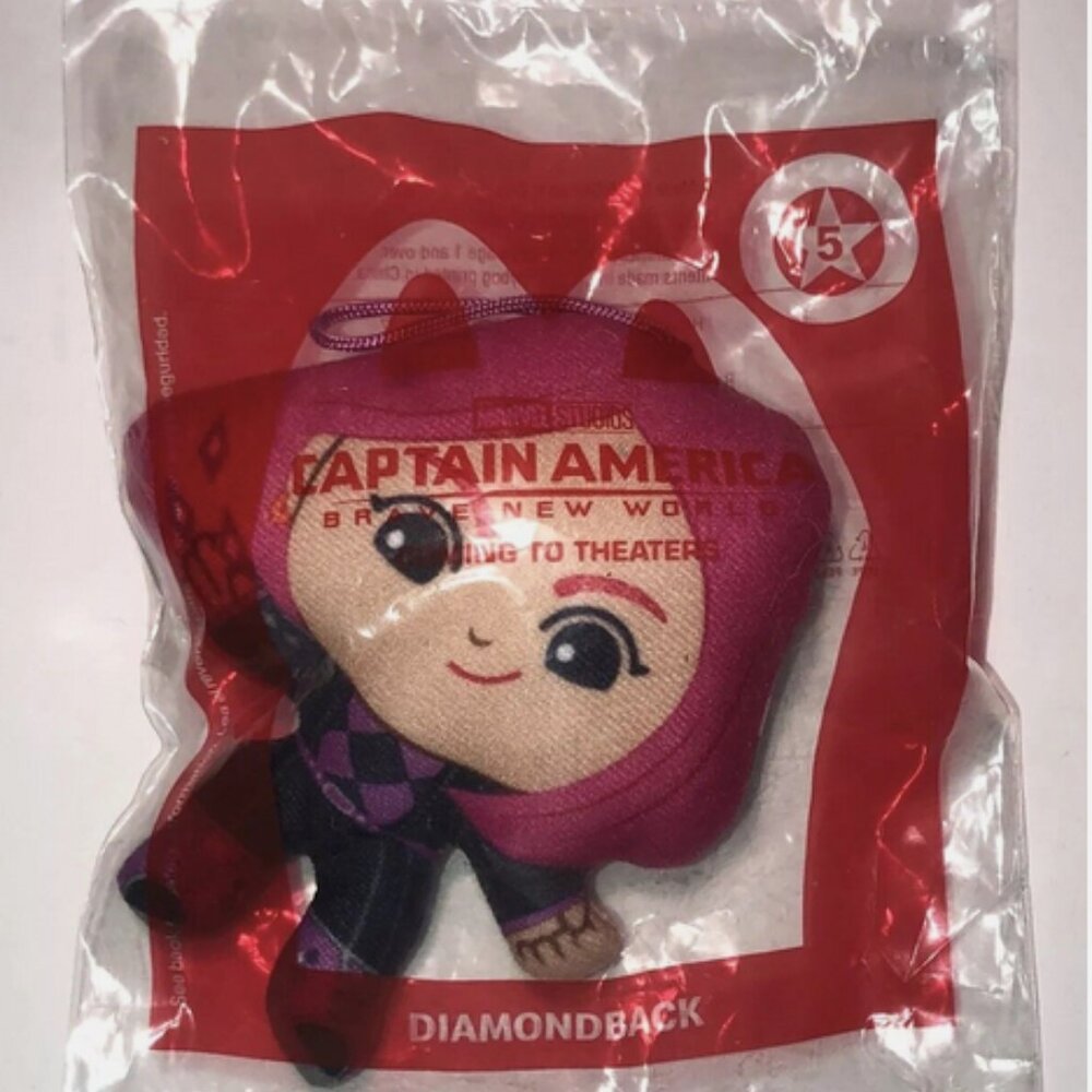 McDonald's Captain America Brave New World Happy Meal Toy #5 Diamondback NEW